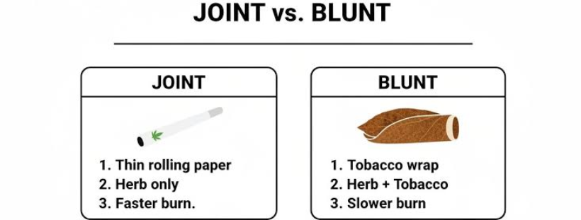 Blunt vs Joint
